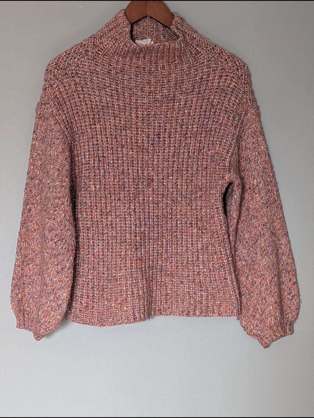 Tribal Jeans Oversized Funnel Neck Women's Sweater‎